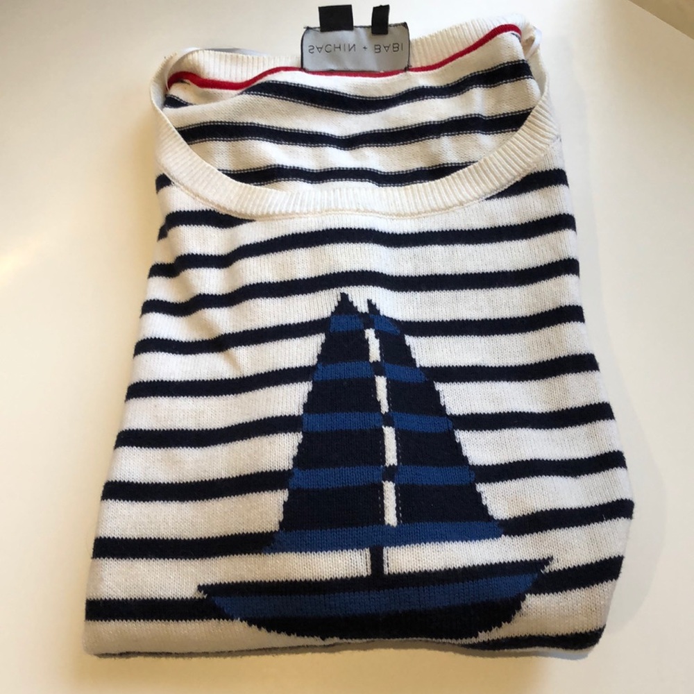 Host pick 🎉 Knit sweater - sailboat graphic